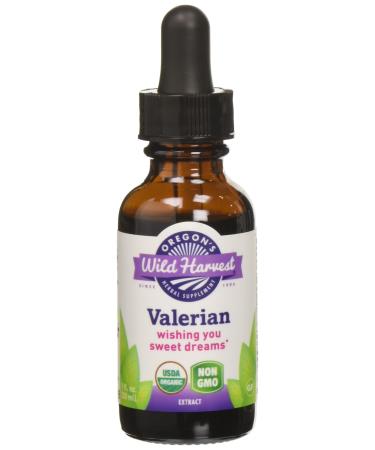 Oregon's Wild Harvest 1:1 Fresh Organic Valerian Extract 1 Fluid Ounce