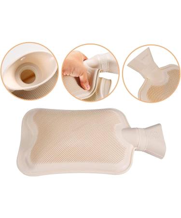 2L Soft Cover Heat Bottle for Pain Relief - Fluff Hot Water Bag for Neck Back Shoulder & Legs | International Shipping - Buy Online on GoSupps.com