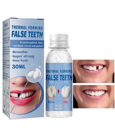 Tooth Filling Repair Kit Temporary Tooth Filling Denture Repair Beads False Teeth Tooth Repair Granules for Missing Tooth Filling Kit for Teeth Tooth Repair Kit Temporary Broken Tooth Repair Kit