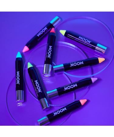 Neon UV Glitter Body Crayon - Hot Pink 3.5g Single by Moon Glow - Buy Online on GoSupps.com