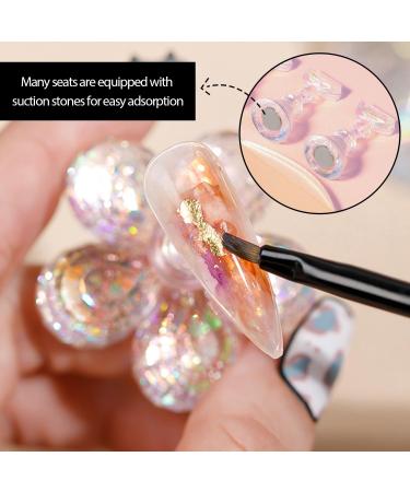 Nail Display Stand Set Magnetic Nail Practice Stand Illusion Sequins Practice Nail Holder Nail Technician Fixed Nail Practice Stand For Painting Nails Practice Nail Stand Acrylic Nail Tools - Buy Online on GoSupps.com
