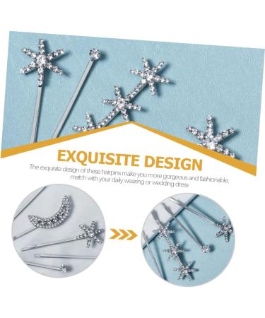 MAGICLULU 5 Sets Fringe Bobby Pin Womens Barrettes for Hair Barrettes for Women Hair Clips for Teen Girls Metal Hair Barrettes Hair Accessory for Women Korean Rhinestone Issue Card - Buy Online on GoSupps.com