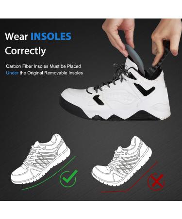 Morton's Extension Carbon Fiber Insole - Rigid Foot Support for Morton's Toe, Turf Toe, Arthritis - 245mm - Size Women's 8.5-9 / Men's 7 - Buy Online on GoSupps.com