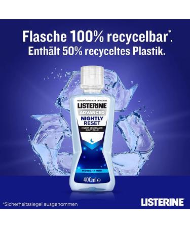 Buy Listerine Nightly Reset 400ml (2-Pack) - Enhance Oral Care & Freshen Breath | International Shipping Available - Buy Online on GoSupps.com