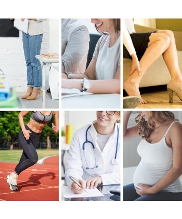 Plus Size Compression Sleeves for Calves | Relieve Varicose Veins & Swelling | 7XL Wide Calf Compression Sleeves for Men & Women | Perfect for Work Travel & Sports - Buy Online on GoSupps.com