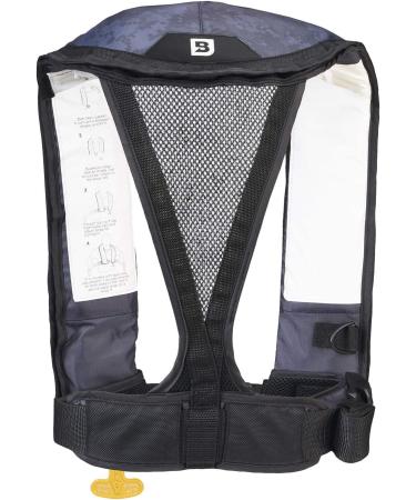 Bluestorm Gear Atmos 40 Automatic Manual Inflatable PFD Life Jacket - USCG Approved  Apex Black - Buy Online on GoSupps.com