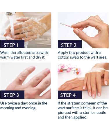 Fast Action Liquid Wart Gel - Maximum Strength Salicylic Acid Treatment for Warts Corns & Calluses | Fast-Acting Wart Remover - Buy Online on GoSupps.com