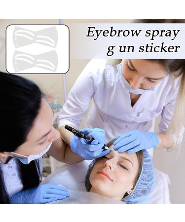  Whnbuij Stick-on Eyebrow Tattoos Mapping Stickers Eyebrow Shape Guide | 10 Pairs of Eyebrow Shaping Stencils Eyebrow Mapping Templates for Tinting - Buy Online on GoSupps.com