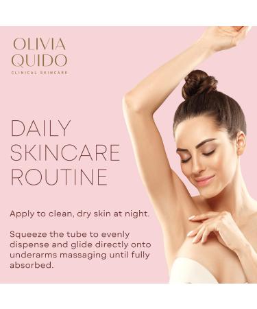 OLIVIA QUIDO Underarm Brightener | Exfoliating & Hydrating Skin Cream for Dark Spots | Discoloration Correction Body Treatment - Buy Online on GoSupps.com
