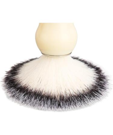 White Barber Duster Brush Easy Cleaning Neck Duster Brush with Curved Handle Face Duster Brush for Hair Cutting Portable Compact Barber Brush for Broken Hair Beard Removal - Buy Online on GoSupps.com