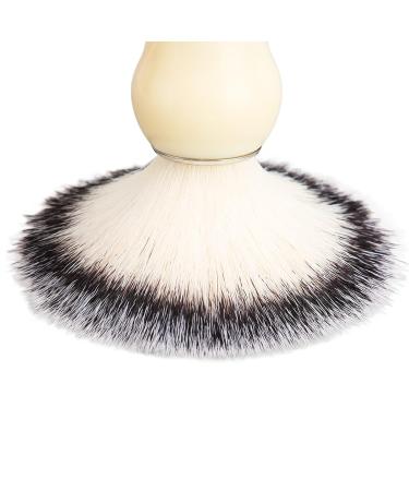 Portable White Razor Brush | Curved Handle Hairdresser Dust Brush for Easy Styling - Buy Online on GoSupps.com