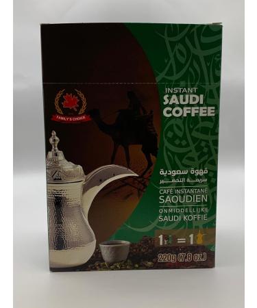 Family's Choice Instant Saudi Coffee 220g (7.8 oz)/ 1 pack - Buy Online on GoSupps.com