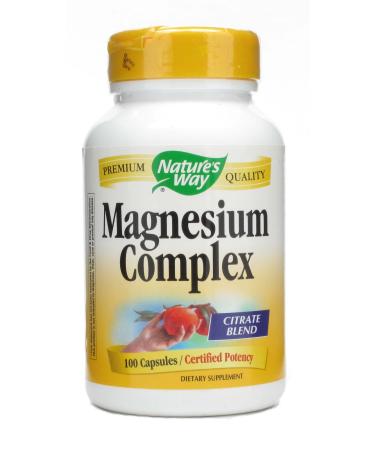 Nature's Way Magnesium 500 mg 100 Capsules