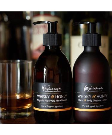 Highland Soap Co. Organic Aloe Vera Hand Wash 10oz (Whisky & Honey) - Buy Online on GoSupps.com