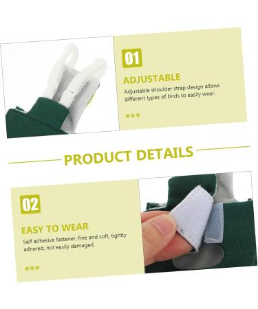 Mipcase 4-Pack Flying Bird Diapers - Small Animal Clothing for Parrots Chickens & Ducks | Xuanfeng Cotton Diapers 14x7cm - Buy Online on GoSupps.com