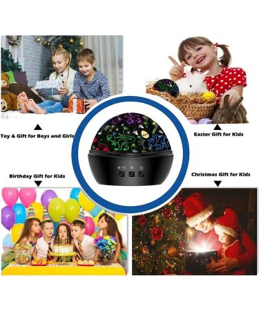 Dinosaur Night Light Projector - Ideal Dinosaur Gifts for Boys Age 3-8 | Bedroom Decor & Toys for 2-7 Year Old Boys | Perfect Birthday & Christmas Stocking Fillers - Buy Online on GoSupps.com