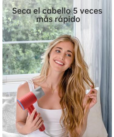 Buy Laifen Retro Hair Dryer - 200 Million Negative Ions 110 000 RPM Brushless Motor Fast Drying Magnetic Nozzle Travel-Friendly Red Hairdryer - Buy Online on GoSupps.com