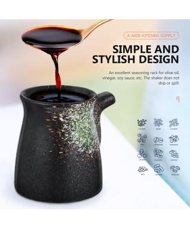 CALLARON Vinegar Jar Soy Sauce Pot Vinegar Pot Japanese Seasoning Liquid Seasoning Pot Condiment Jar Sushi Soy Sauce Jar - Buy Online on GoSupps.com