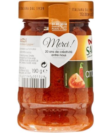 Sacla Arrabiata le Pot 190g - Buy Online on GoSupps.com