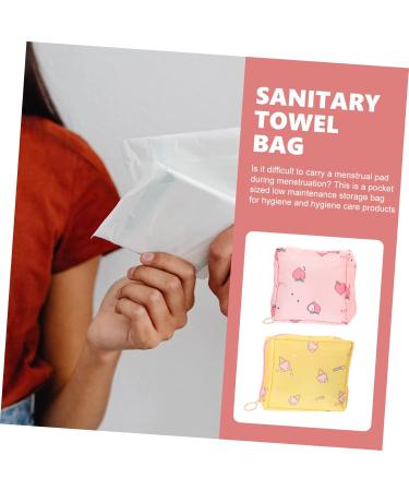 Buy Sewoart 2-Piece Women's Bandage Bag & Multi-Purpose Tampon Holder Stylish Storage for Menstrual Supplies - Buy Online on GoSupps.com