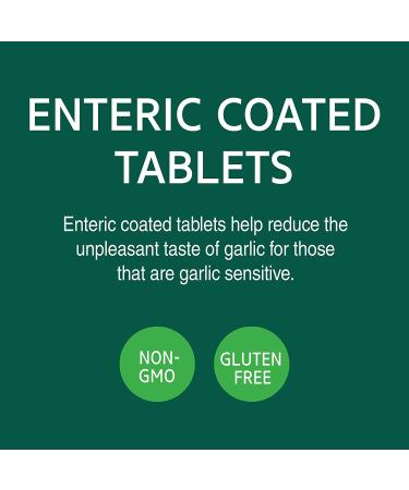 21st Century Garlic Extract - Standardized 60 Enteric Coated Tablets for Heart Health - Buy Online on GoSupps.com