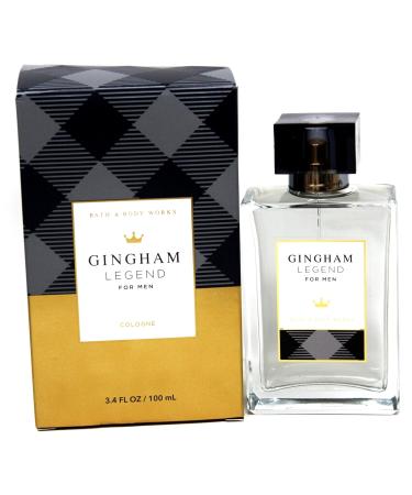 Bath Men's Fragrance 3.4 Ounces Cologne Spray 3.4 Oz body cologne you choose (Gingham Legend Cologne)