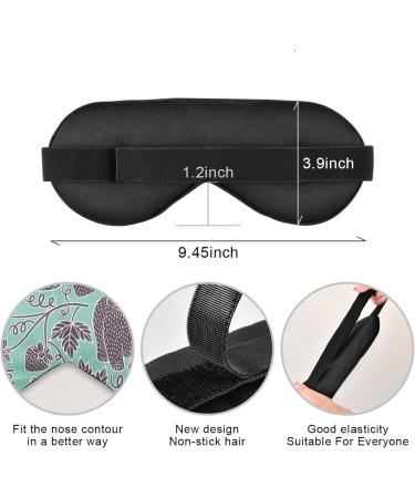 Haskirky Light Blocking Eye Mask for Deep Sleep on Business Trips - Adjustable and Breathable Adult Men and Women - Ideal for Yoga, Meditation, and Office Use - Buy Online on GoSupps.com