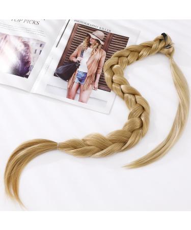 Ipetboom 1set Ponytail Braided Wig Fake Hair Plait Hair Extensions Shoelace Charms Clip in Braided Hair Extension Face Stencils Braided Hair Ties Lengthen Headband High Temperature Wire - Buy Online on GoSupps.com