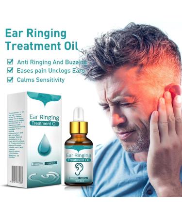 RJDJ TinniClear Ear Drops - Natural Tinnitus Relief Treatment - 2pcs - Buy Online on GoSupps.com