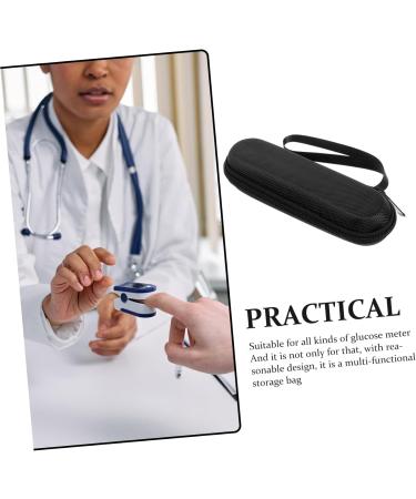 Mobestech Storage Bag for Blood Oxygen Devices | Diabetic Portable Monitor Carrier with Pockets - Buy Online on GoSupps.com