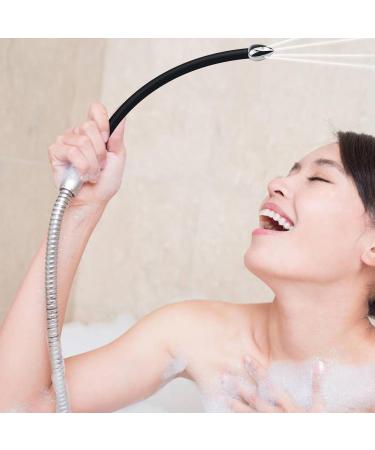 Silicone Shower Enema System - Reusable 2 Pack with On/Off Switch | Portable Enema Nozzle Kit for Men & Women | Compatible with Most Shower Systems - Buy Online on GoSupps.com