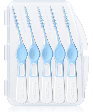 REACH Interdental Pick - 60 Picks with 6-Way Spikes for Deep Cleaning & Whole Mouth Access - International Shipping Available - Buy Online on GoSupps.com
