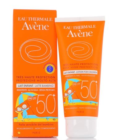 Av ne Pelli Sensibili SPF50+ Latte Solare Protettivo Bambini 100 ml