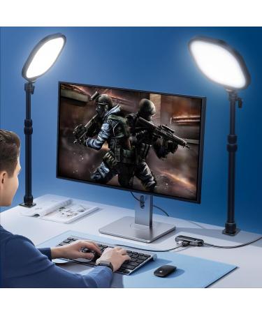 ULANZI Select  - Desk Key Light for Zoom Video - K7 Pro Key Lighting Dimmable 3200K-5600K 15W  CRI 95+ Edge Emitting  Desk Clamp  360° Degree Ball Head Extendable Pole for Streaming Conference - Buy Online on GoSupps.com