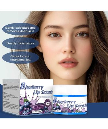 Gommage pour les l vres la myrtille 30 g Masques et Gommages pour Les L vres Exfoliants et Traitements pour Les L vres Kits de Soins pour Les L vres Gerc es et S ches - Buy Online on GoSupps.com