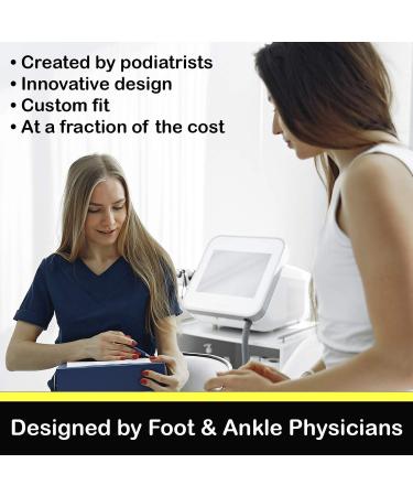 FootChair Orthotics with Adjustable Arch Height Pads | Relieve Plantar Fasciitis & Foot Pain | Women's 11-12.5 & Men's 9-10.5 - International Shipping Available - Buy Online on GoSupps.com
