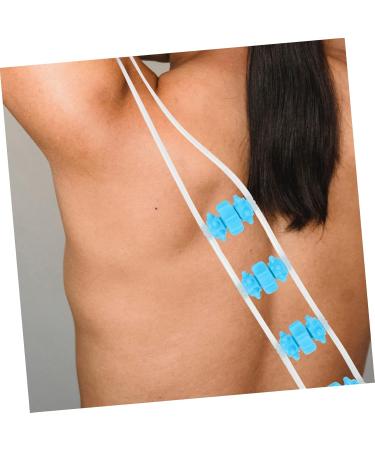 Combined Ball Pull Back Roller - Muscle Trigger Massage Stick & Silica Gel Tool for Back Pain Relief | Stretching & Recovery 115x5.6cm - Buy Online on GoSupps.com