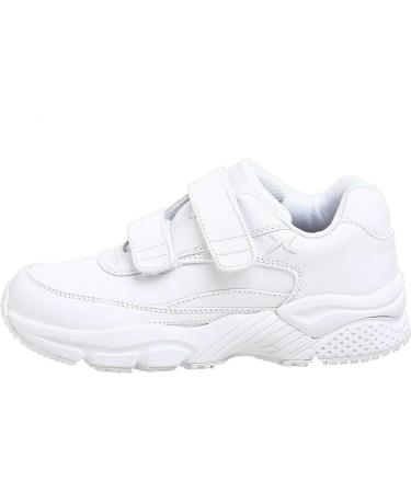 Apex Men's Double Strap Active Walkers - White Leather, Size 10 | Arthritis, Diabetic, Plantar Fasciitis Sneakers - Buy Online on GoSupps.com