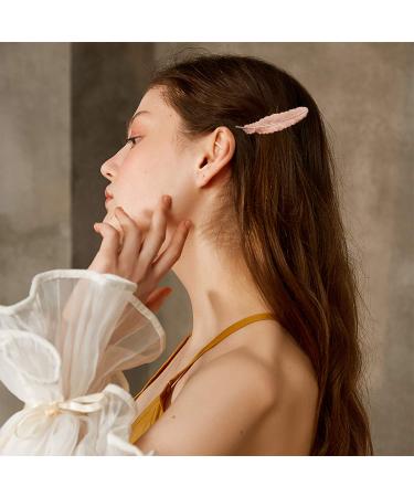 20pcs Vintage Metal Spring Hair Clips - Feather Hair Jewelry for Women & Girls | Perfect for Parties Weddings & Everyday Use - 5 Color Options - Buy Online on GoSupps.com