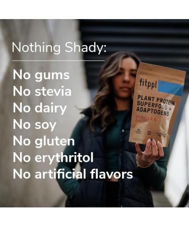 Plant Based Protein Powder w/Superfoods Ashwagandha Reishi Lions Mane for Optimal Health | 18G of Organic Chocolate Vegan Protein Gluten Free Stevia Free Sugar Free 20 Servings Cocoa & Blueberry 1.24 Pound (Pack of 1  - Buy Online on GoSupps.com