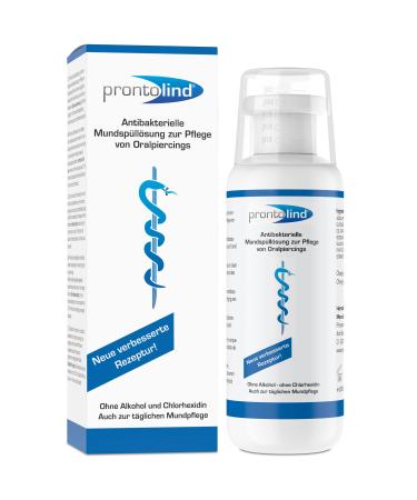 Prontolind mouthwash 250ml - The first choice for all oral piercings - Buy Online on GoSupps.com