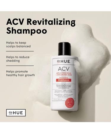 dpHUE ACV Revitalizing Shampoo - 8.5 oz | Vegan & Color Safe | Supports Healthy Hair Growth with Apple Cider Vinegar & Hyaluronic Acid | Shop Internationally - Buy Online on GoSupps.com