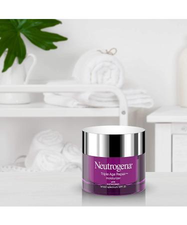 Neutrogena Triple Age Repair Anti-Aging Moisturizer with SPF 25, Vitamin C, Shea Butter - 1.7 oz - Buy Online on GoSupps.com