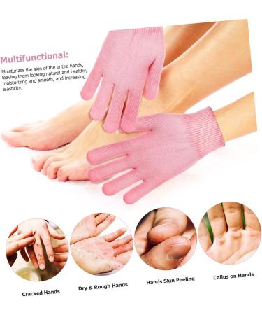 POPETPOP 6 Sets Spa Moisturizing Socks Moisturizing Gloves Exfoliating Sleep Essential Oil Lotion Gloves Callus Remover Socks Moisturizing Hand Gloves Hand Skin Care Gloves - Buy Online on GoSupps.com