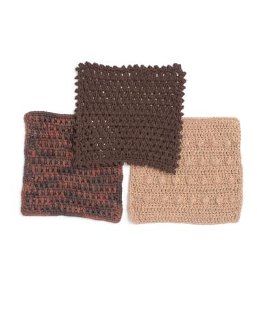 Bernat Handicrafter Cotton Solids Yarn - 1.75 oz - Gauge 4 Medium - 100% Cotton - Warm Brown - Buy Online on GoSupps.com