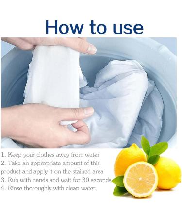 Spot Remover for Clothes | Spot Remover Fabric Stain Remover for Clothes Multi-Purpose Clothes Oil Stain Remover Laundry Cleaning Stubborn Stains Cleaner for Oil Vanish - Buy Online on GoSupps.com