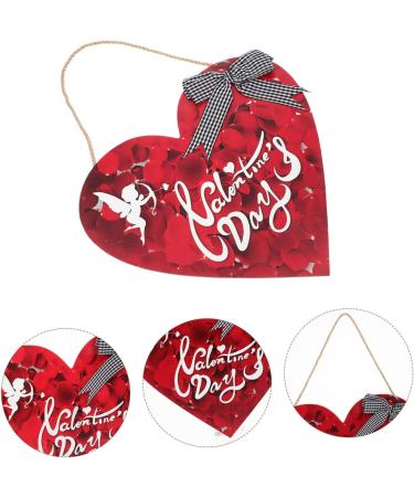 Zerodeko Decor Accessory Hanging Wood Wooden Decoration Ornament Wall Lovely Decorative Door Festival - Buy Online on GoSupps.com