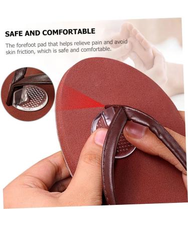 VALICLUD Gel Metatarsal Pads - 15 Pairs Transparent Adhesive Flip-Flop Sandal Inserts - Cushioned Toe Protectors & Shoe Guards for Ultimate Comfort - Buy Online on GoSupps.com