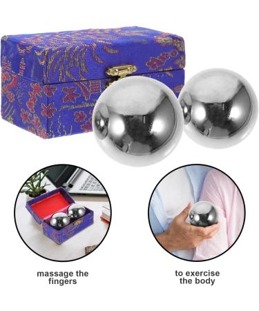 Iplusmile 2-St Fitness Handball - Chinese Baoding Balls for Seniors | Health & Massage Benefits | Hollow Iron Balls for Improved Mobility - Buy Online on GoSupps.com