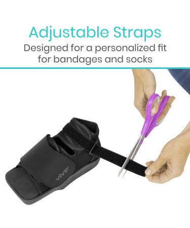 Vive Offloading Post-Op Shoe - Forefront Wedge Boot for Broken Toe Injury - Non Weight Bearing Recovery - Orthopedic Support for Foot Surgery Hammer Toes Bunion Feet (Men 7-9 Women 8.5-10) Medium - Buy Online on GoSupps.com